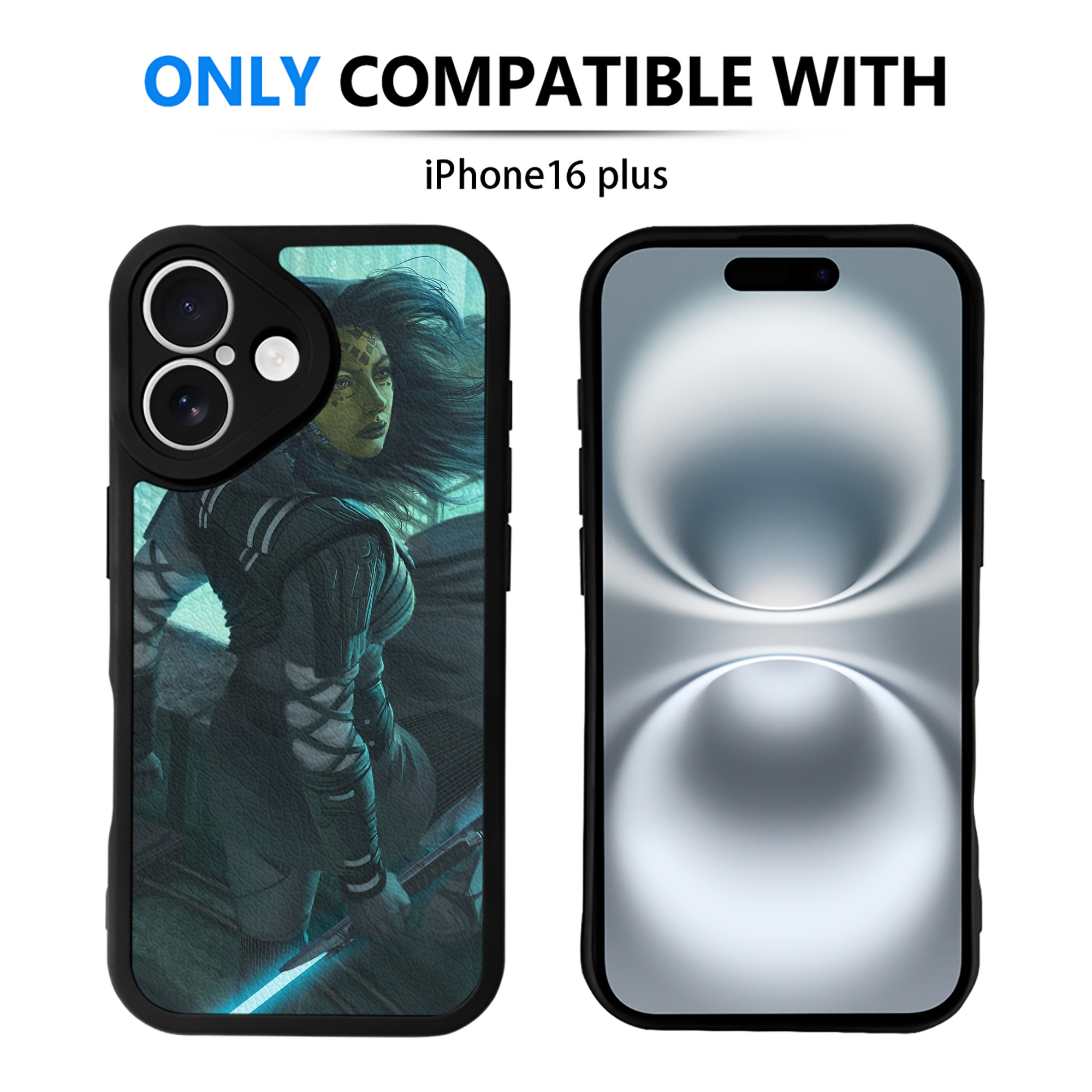 （画像用） スター・ウォーズ Star Wars 【iPhone 16シリーズ対応】シリコンスマホケース（レザー調） 材質：シリコン